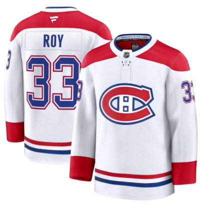Patrick Roy Jersey 33 Montreal Canadiens Timeless Premium Stitched 2025 Away
