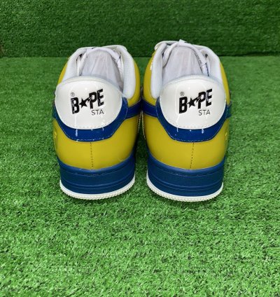 Bape Sta 2 Yellow Blue Size 13