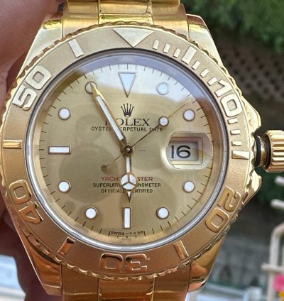 Rolex Yacht-master 40 16628 Automatic 2008 Yellow Gold Very Good