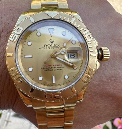 Rolex Yacht-master 40 16628 Automatic 2008 Yellow Gold Very Good