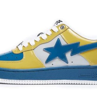 Bape Sta 2 Yellow Blue Size 7