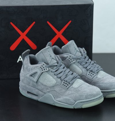 Nike Air Jordan 4 Retro Kaws Grey