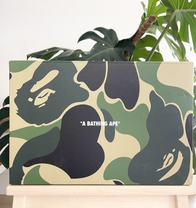Bape Sta 3 Line White Camo Size 8