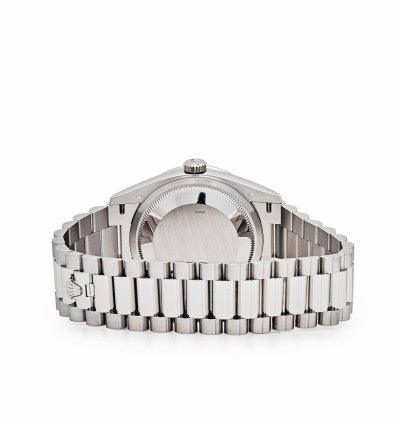 Rolex Day-date 128396tbr Platinum Pink Opal Diamond Dial And Bezel 2023