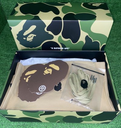 Bape Sta 3 Suede Beige Size 11