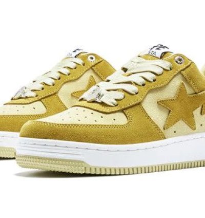 Bape Sta 3 Suede Beige Size 8