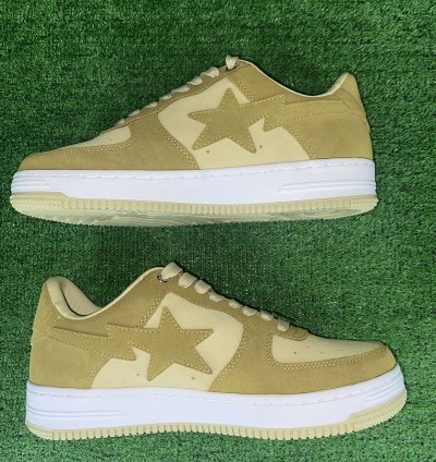Bape Sta 3 Suede Beige Size 8