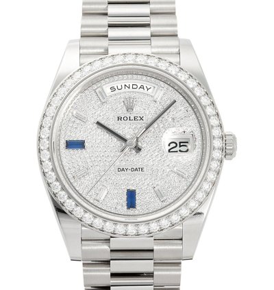 Rolex Day-date 228437tbr Automatic White Gold Like New Unworn
