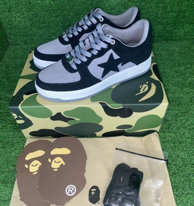 Bape Sta 3 Suede Black Size 12