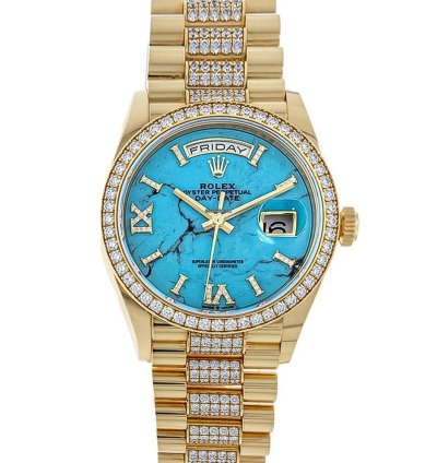 Rolex Day-date 36 18k Yellow Gold 128348rbr - Ats-w007864