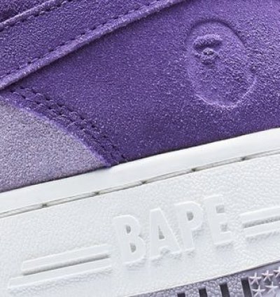 Bape Sta 3 Suede Purple Size 12