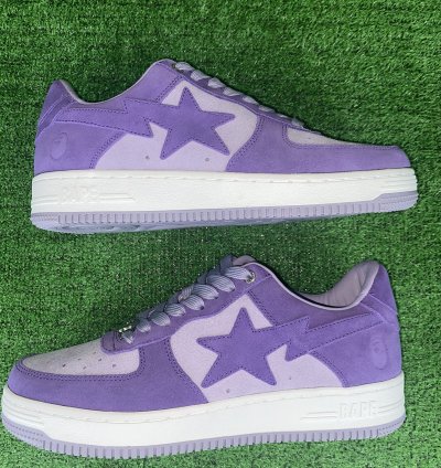 Bape Sta 3 Suede Purple Size 8