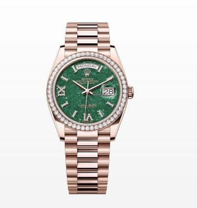 Rolex Day-date 36 Green Aventurine