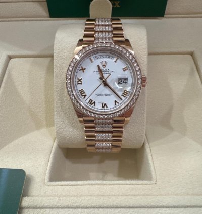 Rolex Day-date 36 Oyster Perpetual Day-date 36 In 18kt Everose Gold