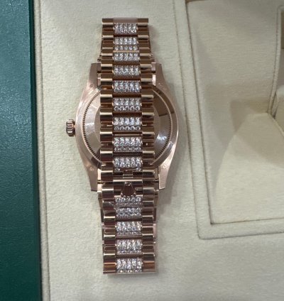 Rolex Day-date 36 Oyster Perpetual Day-date 36 In 18kt Everose Gold