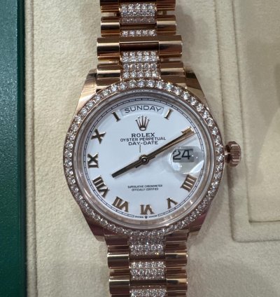 Rolex Day-date 36 Oyster Perpetual Day-date 36 In 18kt Everose Gold