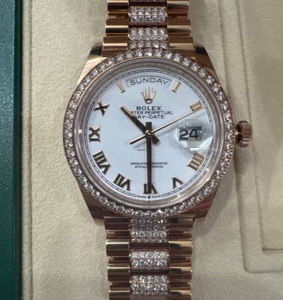 Rolex Day-date 36 Oyster Perpetual Day-date 36 In 18kt Everose Gold