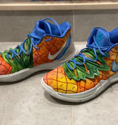 Nike Kyrie 5 Spongebob Pineapple House