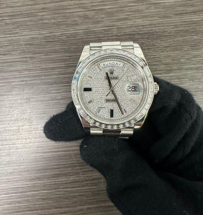 Rolex Day-date 40 228396tbr Day-date 40 Baguette Platinum