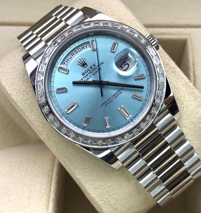Rolex Day-date 40 228396tbr Ice Blue