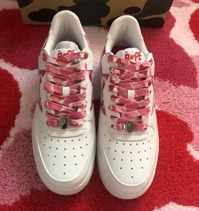 Bape Sta Abc Camo Pink