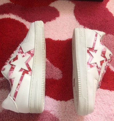 Bape Sta Abc Camo Pink