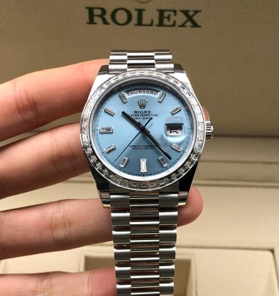 Rolex Day-date 40 228396tbr Ice Blue Platinum