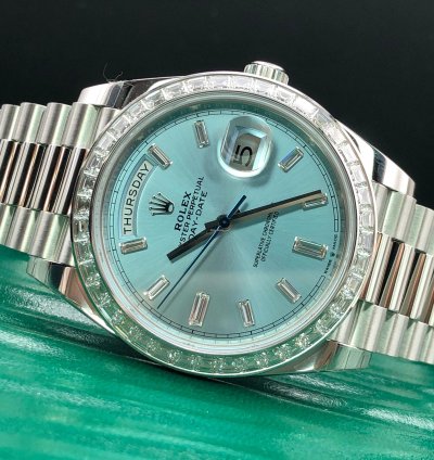 Rolex Day-date 40 228396tbr Ice Blue Platinum