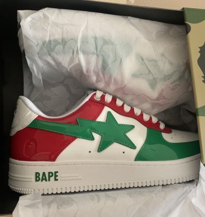 Bape Sta Bapesta Italia Mexico Red Green White Ds Japan 11