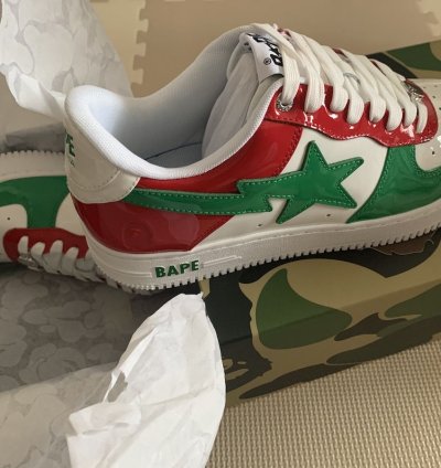 Bape Sta Bapesta Italia Mexico Red Green White Ds Japan 11