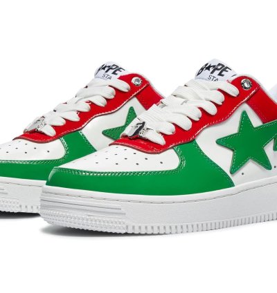 Bape Sta Bapesta Italia Mexico Red Green White Ds Japan 11