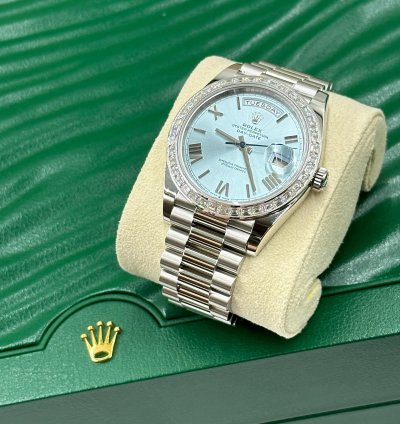 Rolex Day-date 40 228396tbr Ice Blue Roman