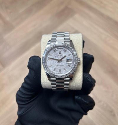 Rolex Day-date 40 228396tbr Meteorite Platinum Presidential