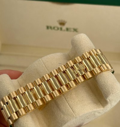 Rolex Day-date 40 228398tbr Green Roman Ombre