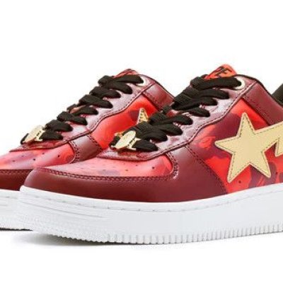 Bape Sta Chinese New Year Red Gold Size 11