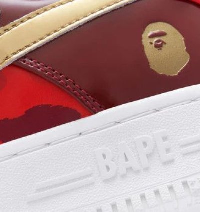 Bape Sta Chinese New Year Red Gold Size 12