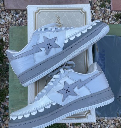 Bape Sta Kaws - Chomper Gray Ds 8 5