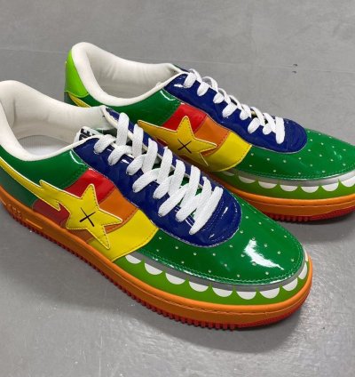 Bape Sta Kaws 2006 Patent Leather