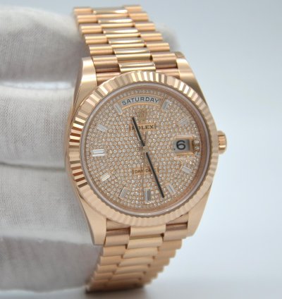 Rolex Day-date 40 Diamond Paved Dial