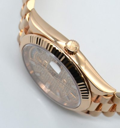 Rolex Day-date 40 Diamond Paved Dial