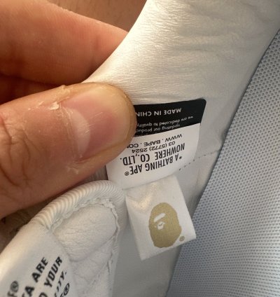 Bape Sta Low - White