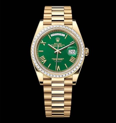 Rolex Day-date 40 June 2023 - Green Dial