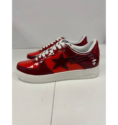 Bape Sta Low Camo Combo Red Size 9
