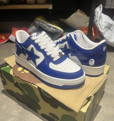 Bape Sta Low College Blue