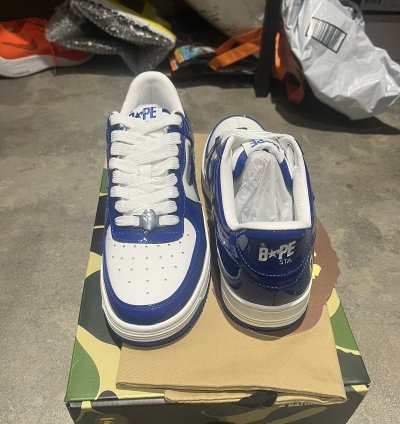Bape Sta Low College Blue