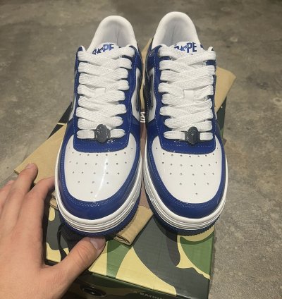 Bape Sta Low College Blue