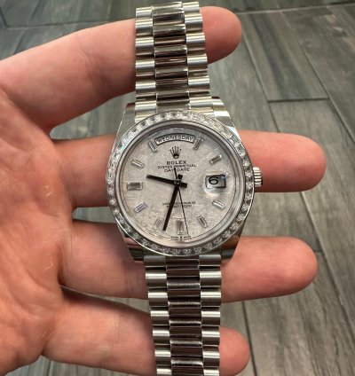 Rolex Day-date 40 Meteorite Platinum Presidential