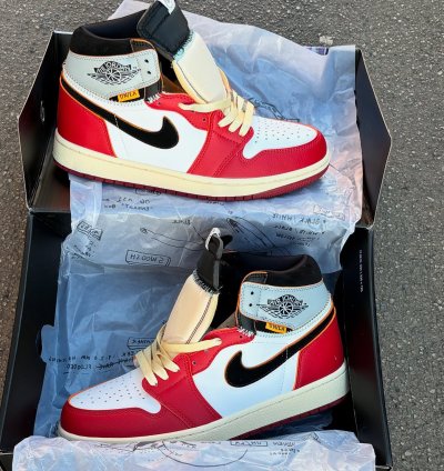Jordan 1 Retro High X Union La chicago Shadow