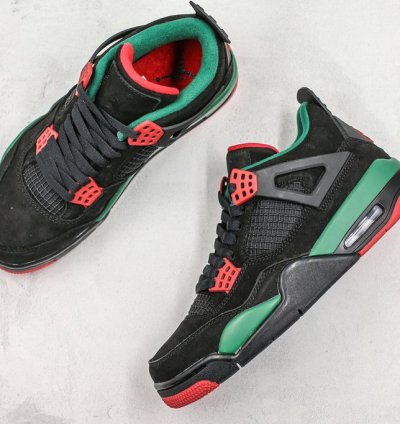Jordan 4 Do The Right Thing Black Gucci