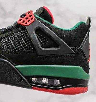 Jordan 4 Do The Right Thing Black Gucci